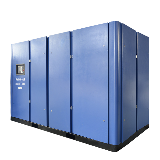 RM160Ⅱ-34/8 Lubricated Rotary Screw Twin Screw Drive Air Compressor