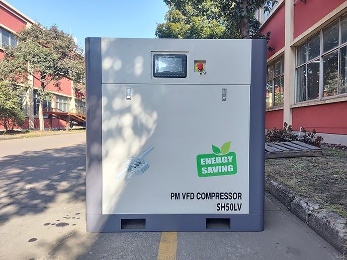 ZD50 Industrial 37kw 50hp Stationary Variable Speed Rotary Screw Air Compressor
